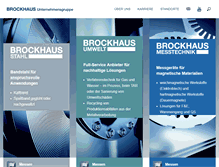 Tablet Screenshot of brockhaus.com